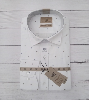 Koszule męskie na długi rękaw - Tureckie (L-4XL) DH16005
