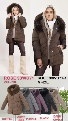 Kurtka damska zimowa (2XL-7XL) NG3166