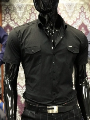Koszule męskie na krótki rękaw - Tureckie (M-3XL) DN3357