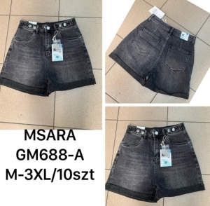 Szorty damskie jeansowe (M-3XL) DH16752