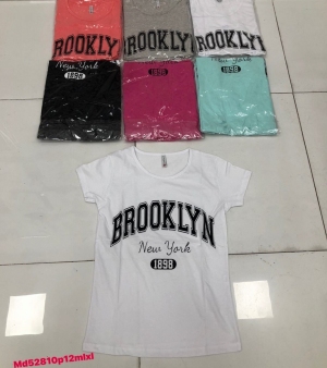 Bluzka damska na krótki rękaw - Turecka (M-XL) DH17625