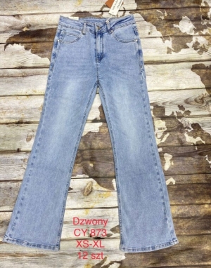 Spodnie jeansowe damskie (XS-XL) TP9122