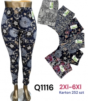 Spodnie alladynki damskie (3XL-6XL) TP7514
