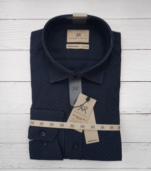 Koszule męskie na długi rękaw - Tureckie (L-4XL) DH16001