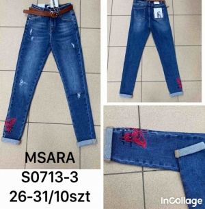 Spodnie jeansowe damskie (26-31) TP2419