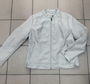 Kurtka damska skórzana jesienna (2XL-5XL) DH3939