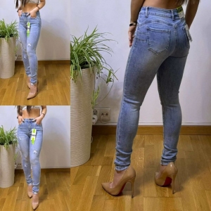 Spodnie jeansowe damskie (XS-XL) TP2480