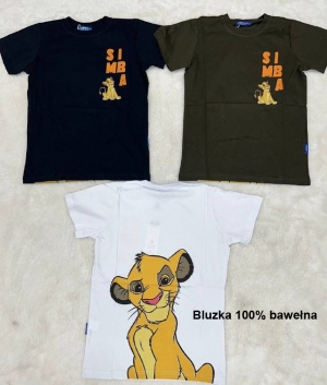 Bluzki chłopięce na krótki rękaw (140-164) DH11660