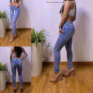 Spodnie jeansowe damskie (XS-XL) TP2467
