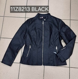 Kurtka damska skórzana jesienna (2XL-5XL) DH3941