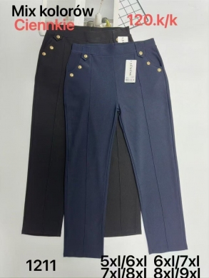 Spodnie materiałowe damskie (6XL-9XL) NG433