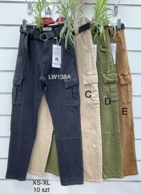 Spodnie jeansowe damskie (XS-XL) TP22354