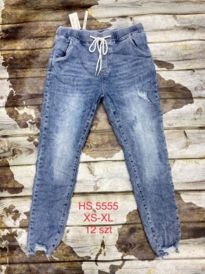 Spodnie jeansowe damskie (XS-XL) TP9104