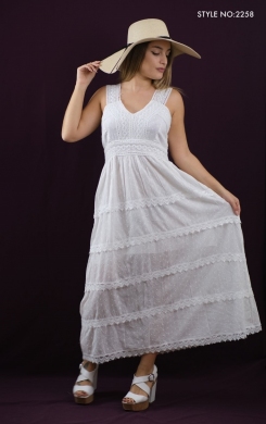 Sukienka damska bez rękawów (M-3XL) TP4574