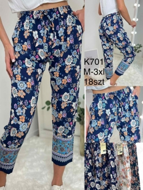 Spodnie alladynki damskie (M-3XL) DH16441