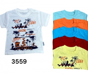 Bluzki chłopięce na krótki rękaw (80-98) TP9553