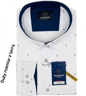 Koszule męskie na długi rękaw - Tureckie (3XL-6XL) DH19086