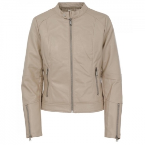 Kurtka damska skórzana jesienna (S-XL) NG1335