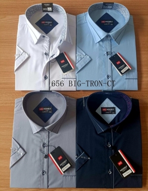 Koszule męskie na krótki rękaw (3/4XL-7/8XL) DH14581