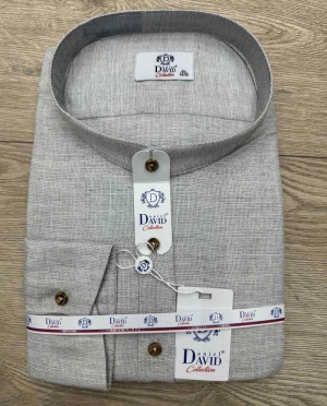 Koszule męskie na długi rękaw - Tureckie (3XL-6XL) DH14133