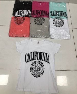Bluzka damska na krótki rękaw - Turecka (M-XL) DH17623