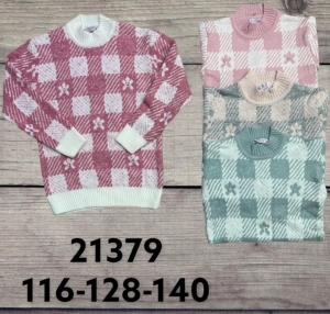 Swetry dziewczęce- Tureckie (116-140) TP17044