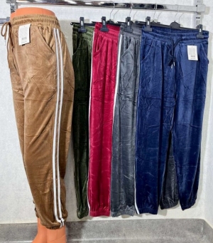 Spodnie welurowe damskie (M-2XL) TPA2711