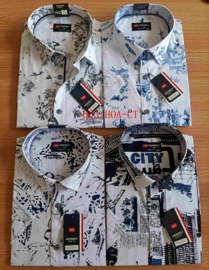 Koszule męskie na krótki rękaw (M-3XL) DH14475