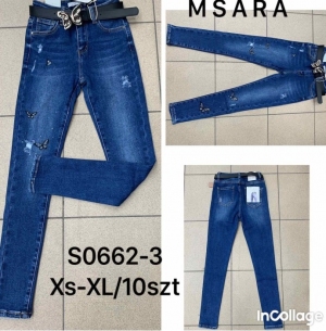 Spodnie jeansowe damskie (XS-XL) TP2396