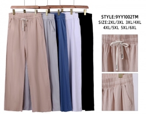 Spodnie materiałowe damskie (2XL-6XL) DH15640