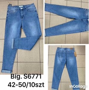 Spodnie jeansowe damskie (42-50) TP2338