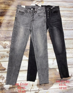 Spodnie jeansowe damskie (XS-XL) TP9138