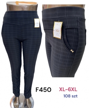 Spodnie materiałowe damskie (XL-6XL) TP4284