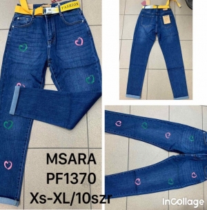 Spodnie jeansowe damskie (XS-XL) TP2394