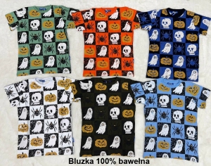 Bluzki chłopięce na krótki rękaw (140-164) DH11642