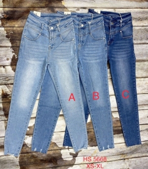 Spodnie jeansowe damskie (XS-XL) TP9140