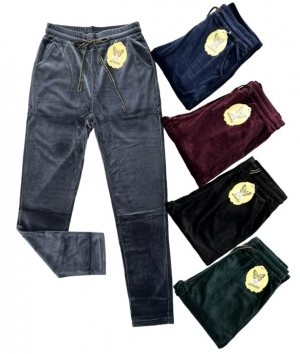 Spodnie welurowe damskie (M-3XL) DN15712
