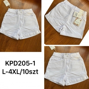 Szorty damskie jeansowe (L-4XL) DH16767
