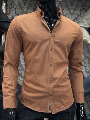 Koszule męskie na długi rękaw - Tureckie (M-3XL) NG4009