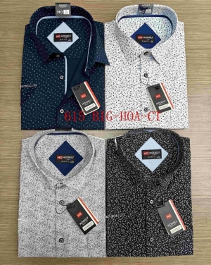 Koszule męskie na krótki rękaw (3/4XL-7/8XL) DH14568