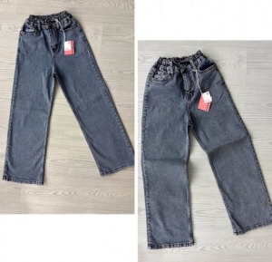 Spodnie jeansowe dziewczęce - Tureckie (10-14) TPA5376