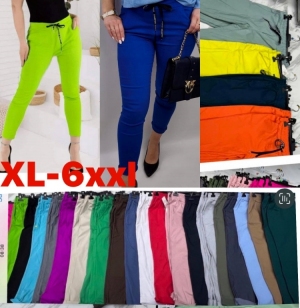 Spodnie materiałowe damskie (XL-6XL) TP8462