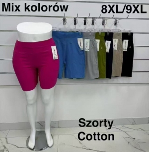 Szorty damskie materiałowe (6XL-9XL) NG442