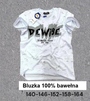 Bluzki chłopięce na krótki rękaw (140-164) DH11653