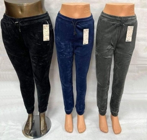Spodnie welurowe damskie (M-6XL) DN14333