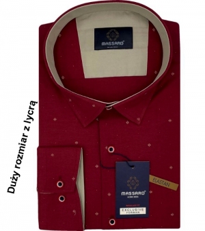 Koszule męskie na długi rękaw - Tureckie (3XL-6XL) DH19088