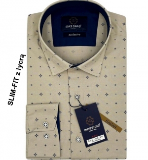 Koszule męskie na długi rękaw - Tureckie (M-2XL) DH19019