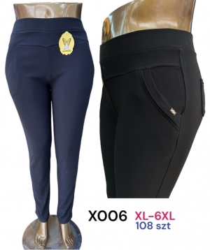 Spodnie materiałowe damskie (XL-6XL) TP4259
