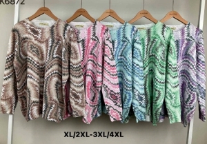 Sweter damski (XL-4XL) DH1420