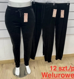 Spodnie welurowe damskie (5XL-9XL) TP5702